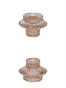 Champagne candle votive