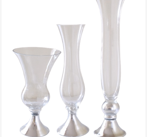 Perth Wedding Stylist & Decor hire. Art Deco Statement Vasees