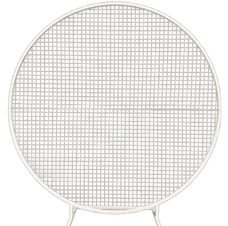 Perth Wedding Backdrop - White Circle backdrop with Mesh Panel