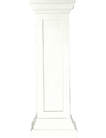 White Pedestals