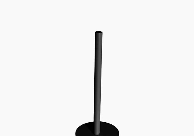 Perth Event Décor Hire. Fremantle Décor Hire. Back single stem Metal Bud Vase