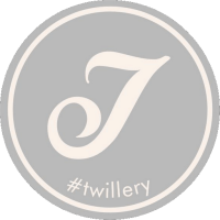 This is the logo of Wedding Florist Twillery floral studio.